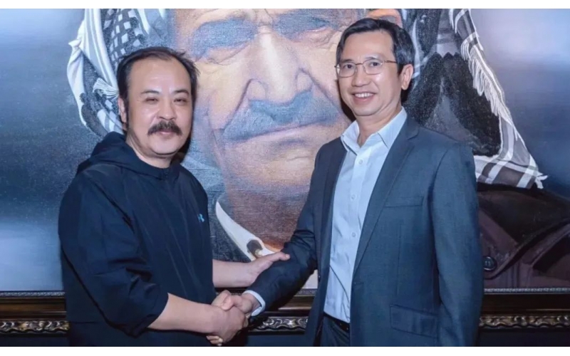 香港特区政府驻北京办事处主任梁志仁一行考察cq9电子在线登录